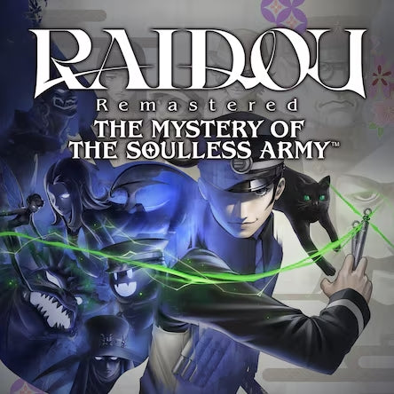 RAIDOU Remastered: The Mystery of the Soulless Army (PS4/PS5) - NOT SELLING GAME DISC
