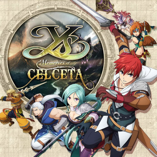 Ys: Memories of Celceta (PS4) - NOT SELLING GAME DISC