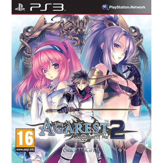 Agarest: Generation of War 2 (PS3) - NOT SELLING GAME DISC