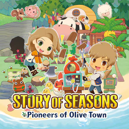 STORY OF SEASONS: Pioneers of Olive Town (PS4) - NOT SELLING GAME DISC