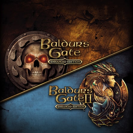 Baldur's Gate and Baldur's Gate II (PS4) - NOT SELLING GAME DISC